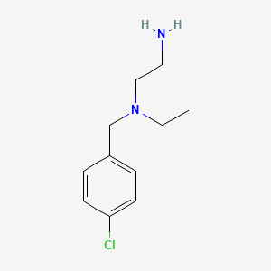 molecular formula C11H17ClN2 B3054721 N1-(4-chlorobenzyl)-N1-ethylethane-1,2-diamine CAS No. 61694-82-4