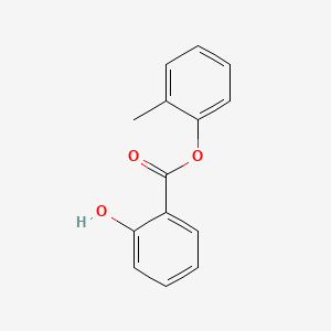molecular formula C14H12O3 B3054728 o-Tolyl salicylate CAS No. 617-01-6