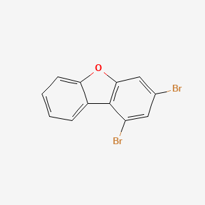 molecular formula C12H6Br2O B3054742 1,3-Dibromodibenzo[b,d]furan CAS No. 617707-24-1
