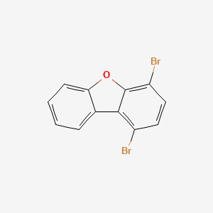 molecular formula C12H6Br2O B3054743 1,4-Dibromodibenzo[b,d]furan CAS No. 617707-25-2