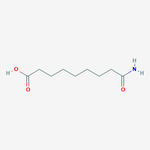 molecular formula C9H17NO3 B3054755 Azelaamic acid CAS No. 61798-00-3
