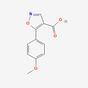 5-(4-Methoxyphenyl)isoxazole-4-carboxylic acid