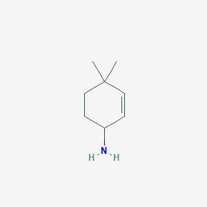 4,4-Dimethylcyclohex-2-en-1-amine