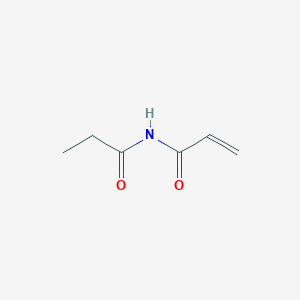 2-Propenamide, N-(1-oxopropyl)-