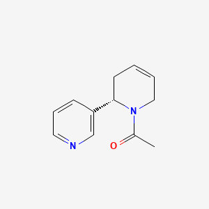 2,3'-Bipyridine, 1-acetyl-1,2,3,6-tetrahydro-, (S)-