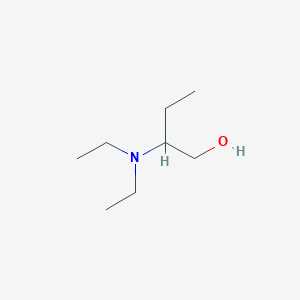 molecular formula C8H19NO B3054798 2-(Diethylamino)butan-1-ol CAS No. 61940-73-6