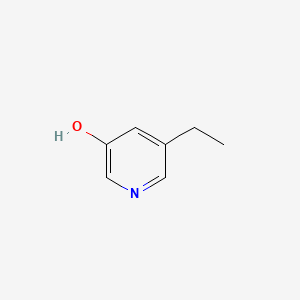 molecular formula C7H9NO B3054809 5-Ethylpyridin-3-ol CAS No. 62003-48-9