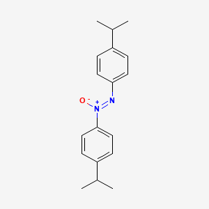 molecular formula C18H22N2O B3054813 4,4'-Diisopropylazoxybenzene CAS No. 62022-85-9