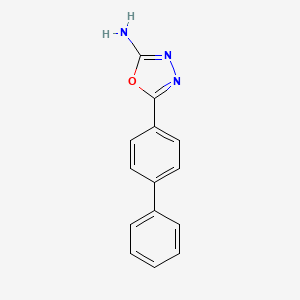 5-Biphenyl-4-yl-1,3,4-oxadiazol-2-amine