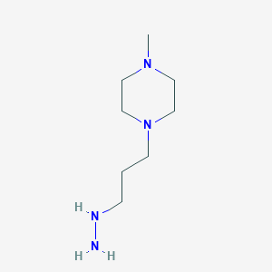 1-(3-Hydrazinylpropyl)-4-methylpiperazine