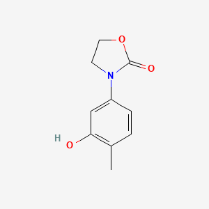2-Oxazolidinone, 3-(3-hydroxy-4-methylphenyl)-