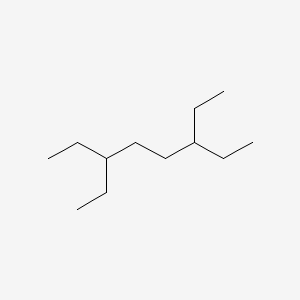 molecular formula C12H26 B3054855 3,6-Diethyl-octane CAS No. 62183-94-2