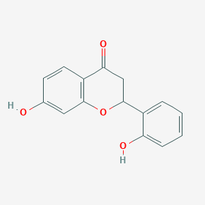 4H-1-Benzopyran-4-one, 2,3-dihydro-7-hydroxy-2-(2-hydroxyphenyl)-