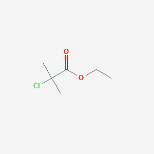 molecular formula C6H11ClO2 B3054947 Ethyl 2-chloro-2-methylpropanoate CAS No. 62554-44-3