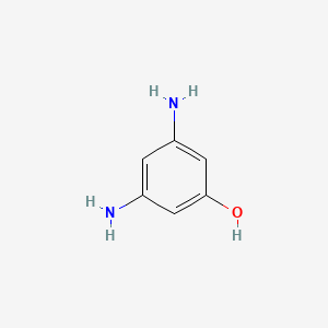 molecular formula C6H8N2O B3054961 3,5-Diaminophenol CAS No. 626-46-0