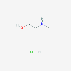 molecular formula C3H10ClNO B3054974 2-(Methylamino)ethan-1-ol hydrochloride CAS No. 62640-03-3