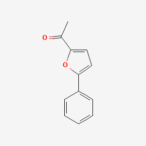 molecular formula C12H10O2 B3054975 1-(5-Phenylfuran-2-yl)ethanone CAS No. 62642-12-0