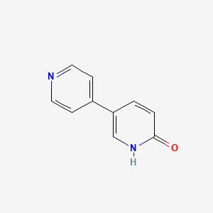 molecular formula C10H8N2O B3055011 [3,4'-Bipyridin]-6(1H)-one CAS No. 62749-34-2