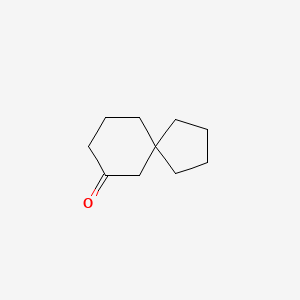 molecular formula C10H16O B3055024 Spiro[4.5]decan-7-one CAS No. 62788-60-7