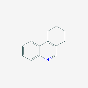 molecular formula C13H13N B3055040 7,8,9,10-Tetrahydrophenanthridine CAS No. 62833-92-5