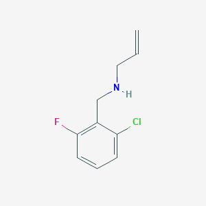 molecular formula C10H11ClFN B3055061 N-(2-Chloro-6-fluorobenzyl)-2-propen-1-amine CAS No. 62924-63-4