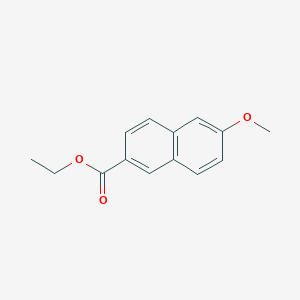 molecular formula C14H14O3 B3055071 Ethyl 6-methoxy-2-naphthoate CAS No. 6297-10-5