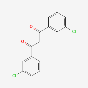 molecular formula C15H10Cl2O2 B3055072 1,3-Bis(3-chlorophenyl)propane-1,3-dione CAS No. 6297-12-7