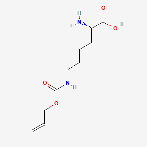 molecular formula C10H18N2O4 B3055077 H-Lys(aloc)-OH CAS No. 6298-03-9