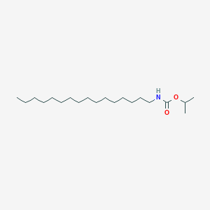 molecular formula C20H41NO2 B3055081 Propan-2-yl hexadecylcarbamate CAS No. 6298-78-8
