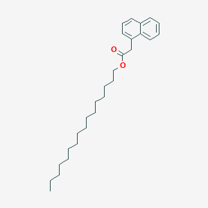 molecular formula C28H42O2 B3055097 Hexadecyl naphthalen-1-ylacetate CAS No. 6302-64-3