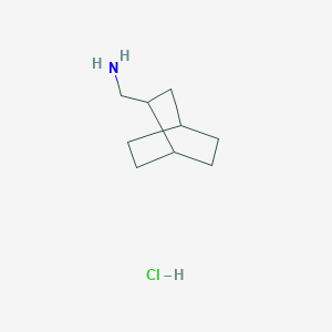 {Bicyclo[2.2.2]octan-2-yl}methanamine hydrochloride