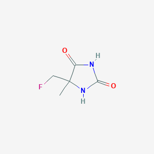 5-(Fluoromethyl)-5-methylimidazolidine-2,4-dione