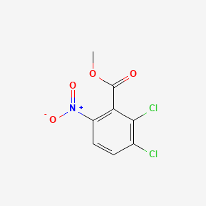 molecular formula C8H5Cl2NO4 B3055122 Methyl 2,3-dichloro-6-nitrobenzoate CAS No. 63105-60-2