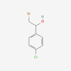 molecular formula C8H8BrClO B3055132 2-Bromo-1-(4-chlorophenyl)ethanol CAS No. 6314-52-9