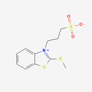 Benzothiazolium, 2-(methylthio)-3-(3-sulfopropyl)-, inner salt