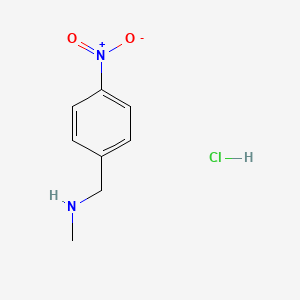 N-methyl-1-(4-nitrophenyl)methanamine hydrochloride