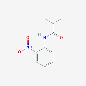 molecular formula C10H12N2O3 B3055137 N-(2-nitrophenyl)isobutyramide CAS No. 6316-52-5