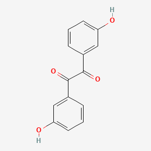 molecular formula C14H10O4 B3055142 3,3-DIHYDROXYBENZYL CAS No. 63192-57-4
