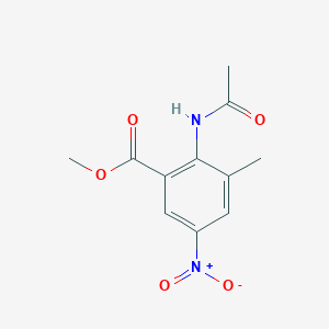 Methyl 2-acetamido-3-methyl-5-nitrobenzoate