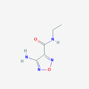4-amino-N-ethyl-1,2,5-oxadiazole-3-carboxamide