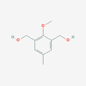 [3-(Hydroxymethyl)-2-methoxy-5-methylphenyl]methanol