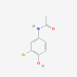 molecular formula C8H8BrNO2 B3055174 n-(3-Bromo-4-hydroxyphenyl)acetamide CAS No. 6329-78-8