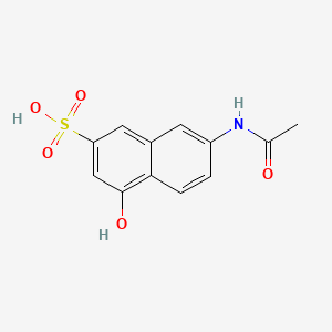 2-Naphthalenesulfonic acid, 7-(acetylamino)-4-hydroxy-