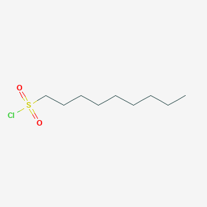 molecular formula C9H19ClO2S B3055202 Nonane-1-sulfonyl Chloride CAS No. 63353-34-4