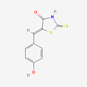 (5Z)-5-(4-hydroxybenzylidene)-2-sulfanyl-1,3-thiazol-4(5H)-one