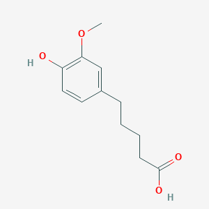 5-(4-Hydroxy-3-methoxyphenyl)pentanoic acid