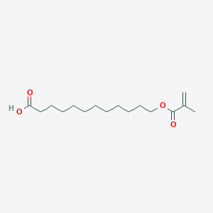 Dodecanoic acid, 12-[(2-methyl-1-oxo-2-propenyl)oxy]-