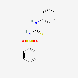UREA, 1-PHENYL-2-THIO-3-(p-TOLYLSULFONYL)-