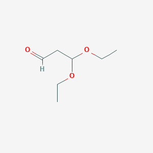 molecular formula C7H14O3 B3055259 3,3-Diethoxypropanal CAS No. 6367-37-9