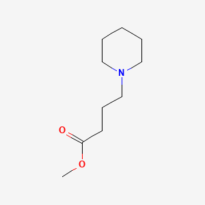 molecular formula C10H19NO2 B3055308 methyl 4-(piperidin-1-yl)butanoate CAS No. 63867-69-6